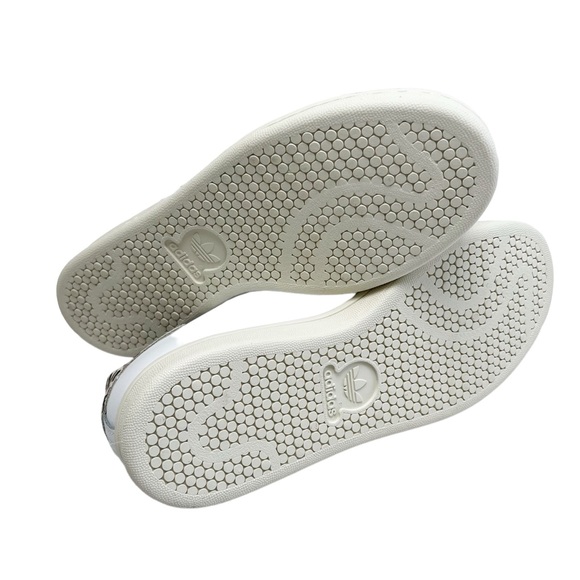 NIB Adidas Stan Smith Original White/Leopard Leather Sneakers - Picture 6 of 10